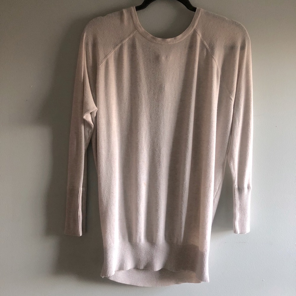 Lightweight cream colored sweater
